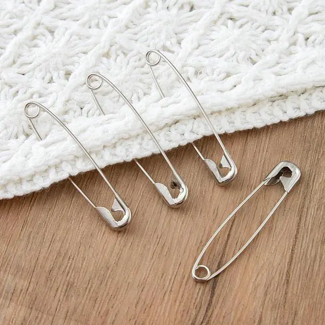 Alt view image 4 of 5 - 30PCS 3 inch Silver Safety Pins - Your Versatile Pinning Solution for Sewing, Crafts & More