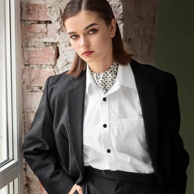 Alt view image 5 of 7 - 30 Sets No Sew Black Pearl Buttons Brooch Pins Pearl Buttons for Clothes, Pearls Rivets No Tools Detachable and Reusable, Black Safety Pins for Dresses, DIY Clothing Accessories Craft Decoration