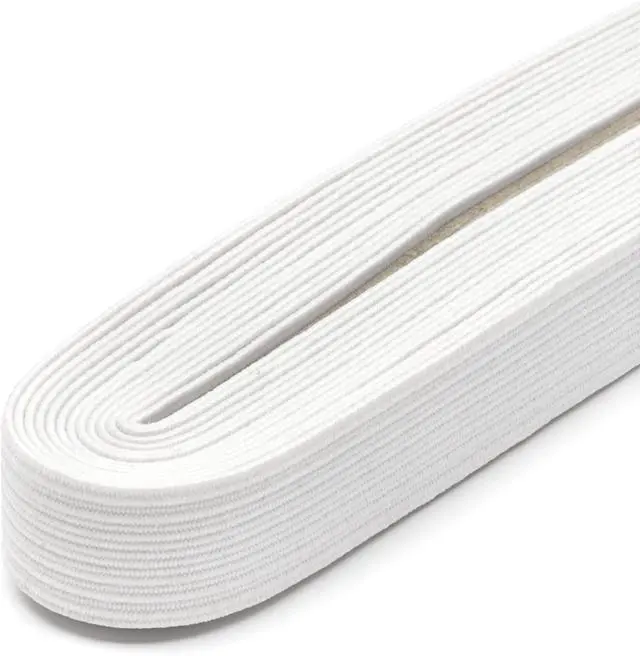 Alt view image 3 of 5 - Dritz 9532W Braided Elastic, 1/2-Inch x 4-1/2-Yard, White