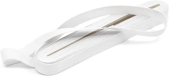 Alt view image 4 of 5 - Dritz 9532W Braided Elastic, 1/2-Inch x 4-1/2-Yard, White