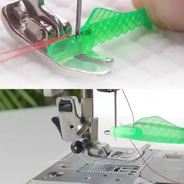 Alt view image 2 of 7 - 10 Pcs Fish Mouth Sewing Machine Needle Threader,2024 New Upgraded Automatic Sewing Needle Threader,Simple Needle Threader Tool,Quick Sewing Machine Cycle Simple Needle Threader Tool (Green)