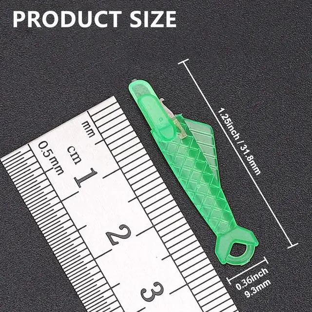 Alt view image 6 of 7 - 10 Pcs Fish Mouth Sewing Machine Needle Threader,2024 New Upgraded Automatic Sewing Needle Threader,Simple Needle Threader Tool,Quick Sewing Machine Cycle Simple Needle Threader Tool (Green)