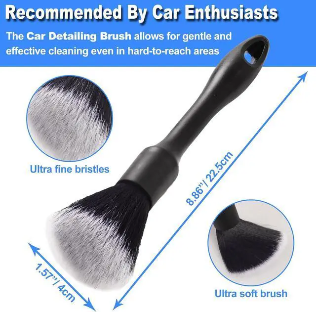 Alt view image 4 of 7 - 3PCS Wheel Brush Kit for Cleaning Wheel and Tire, Wheel and Rim Brush, Car Detailing Brushes, Bendable & Durable Car Wheel Rim Cleaner Brush Set,Car Detailing Cleaning Brush Supplies Kit