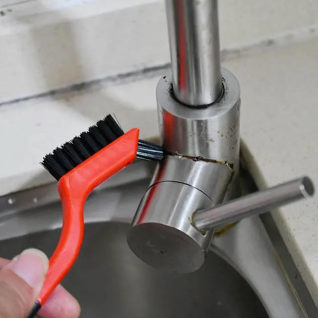 Alt view image 6 of 6 - 3pcs Nylon Brushes for Cleaning, Small Cleaning Brushes | for Tight Spaces, Car Detailing Brush Set for Cleaning Dust in Holes