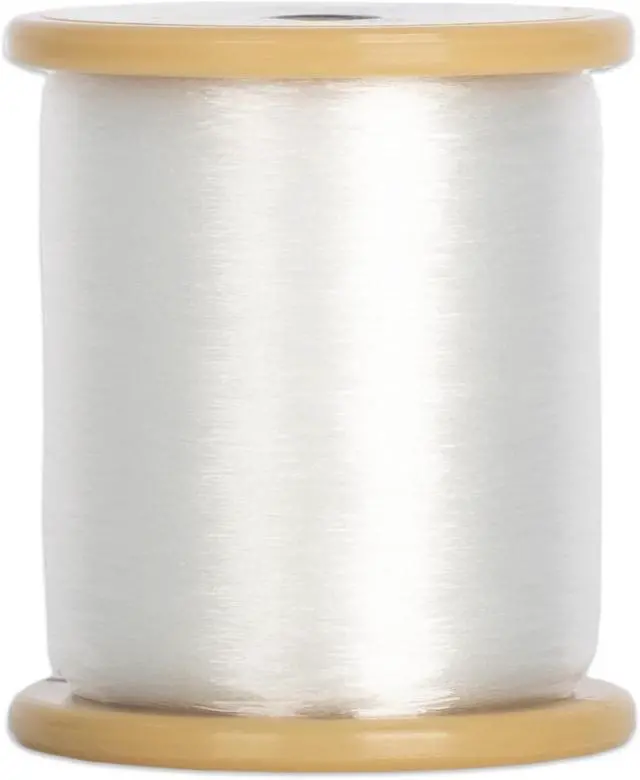Alt view image 4 of 7 - YLI Threads Wonder Invisible Clear Nylon Monofilament Thread | Strong, Soft & Lightweight for Applique & Quilting 2000 Yard Spool
