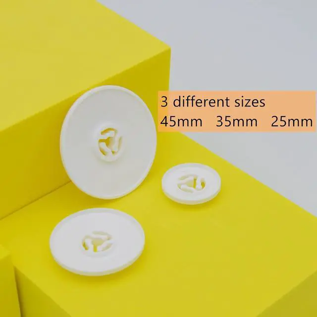 Alt view image 5 of 7 - Spool Cap Sewing Machine Spool Pin Cap Small Medium Large Replacement Spool Cap, 45 mm, 35 mm and 25 mm(6 Pieces)