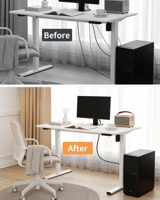 Alt view image 7 of 7 - Yecaye 10ft - 1/2 inch Cord Protectors from Pets no Chew, Black | Split Cable Management Sleeves, Wire Loom Tubing for TV USB Cord Protector, Cord Covers for Pets Bite-Resistant
