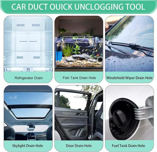 Alt view image 5 of 7 - Auto Sunroof Drain Cleaning Tool, 120 Inch Long Flexible Tube Cleaning Brush, Extra Long Pipe Cleaners for Car Sunroof, Windshield Wiper Drain Hole, Trunk Drain & Sewer Maintenance