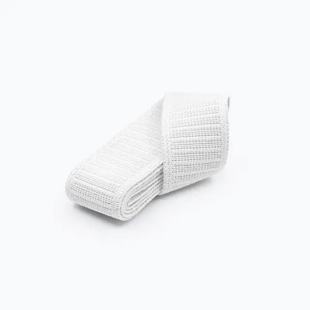 Alt view image 4 of 5 - Dritz 9308W Non-Roll Woven Elastic, White, 1-1/4-Inch by 1-Yard | Roll and Twist Resistant, For Waistbands & Sewing Projects