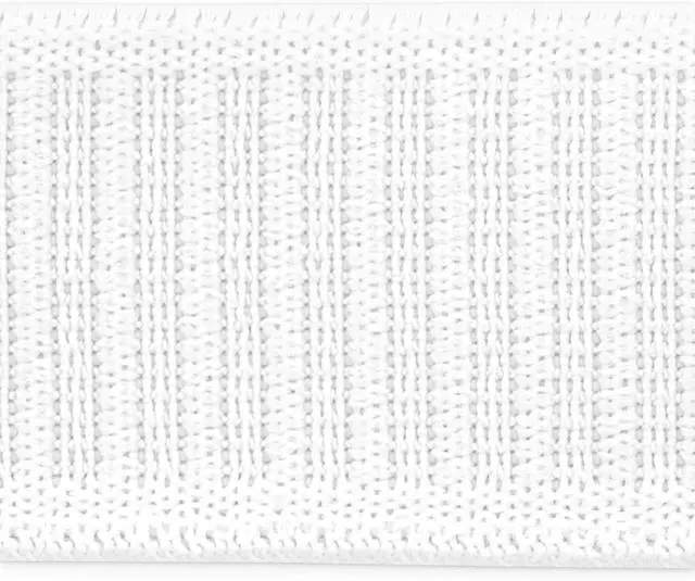 Alt view image 5 of 5 - Dritz 9308W Non-Roll Woven Elastic, White, 1-1/4-Inch by 1-Yard | Roll and Twist Resistant, For Waistbands & Sewing Projects