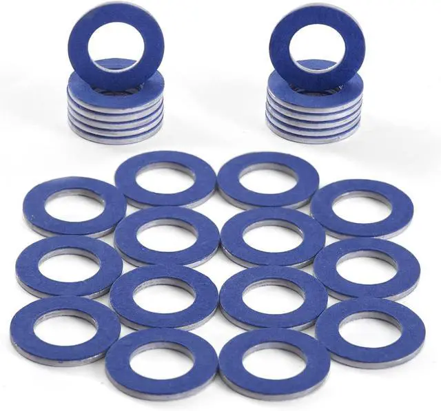 Main image of 90430-12031 (26PCS) Oil Drain Plug Gasket Washer, Premium Durable Aluminum Crush Washer - Leak-Proof OEM Replacement Fits Toyota/Lexus/Scion