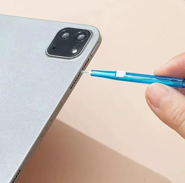 Alt view image 3 of 6 - 5pcs Cell Phone Cleaning Kit Dual Side Multifunction Tools Anti-Clogging Nylon Brushes & Hook Cleaner for iPhone 17 Pro Max Charging Port, Phone Speaker Mini Cleaning Kits