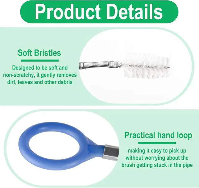 Alt view image 3 of 7 - Auto Sunroof Drain Cleaning Tool, 78 Inch Flexible Tube Cleaning Brush | Drain Brush Extra Long Pipe Cleaners for Cars, Car Accessories, Car Sunroof Drain Hole Cleaner for Drains, Sewers, Windshield
