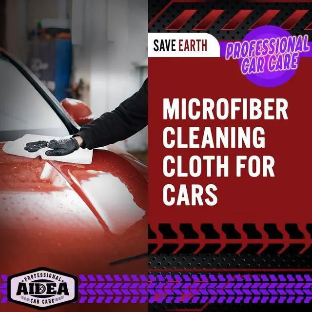 Alt view image 4 of 7 - AIDEA White Microfiber Cleaning Cloth 5PK, Cleaning Rags, 12×12" | Microfiber Towels for Cars, Premium Car Cloths, Lint Free Dusting Cloth for SUVs, House, Kitchen, Window, Workshops,