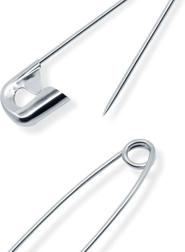 Alt view image 4 of 7 - Dritz 1460 Safety Pins, Nickel Plated Steel, Assorted Sizes (100-Count)