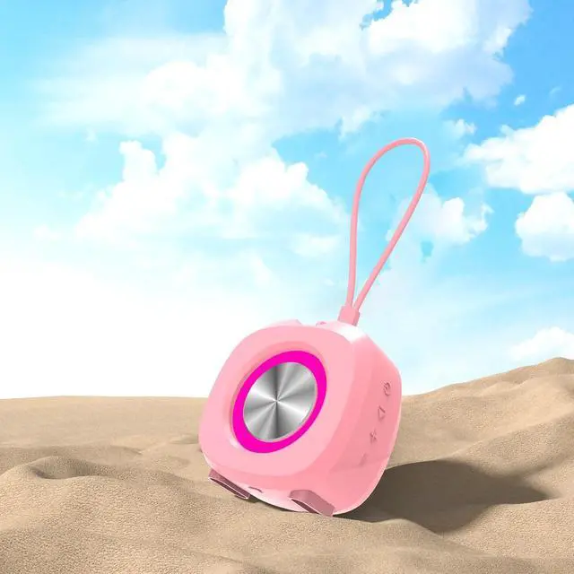 Alt view image 7 of 7 - Bluetooth Speaker, Portable Wireless, IPX5 Waterproof Speaker, Bluetooth 5, RGB Color Lights, Loud Stereo Sound, Bass, TWS Pairing, Suitable for Party, Home, Outdoor Use for Long Time Playing.
