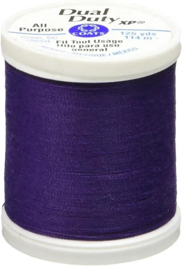 Main image of Coats Dual Duty XP General Purpose Thread 125yd, Purple