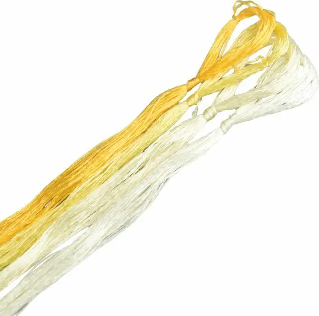 Main image of 4 Skeins Mulberry Silk Floss Embroidery Thread Floss-Cross Stitch Threads China Silk Woven Jewelry Threads DIY Sewing Kits (06)