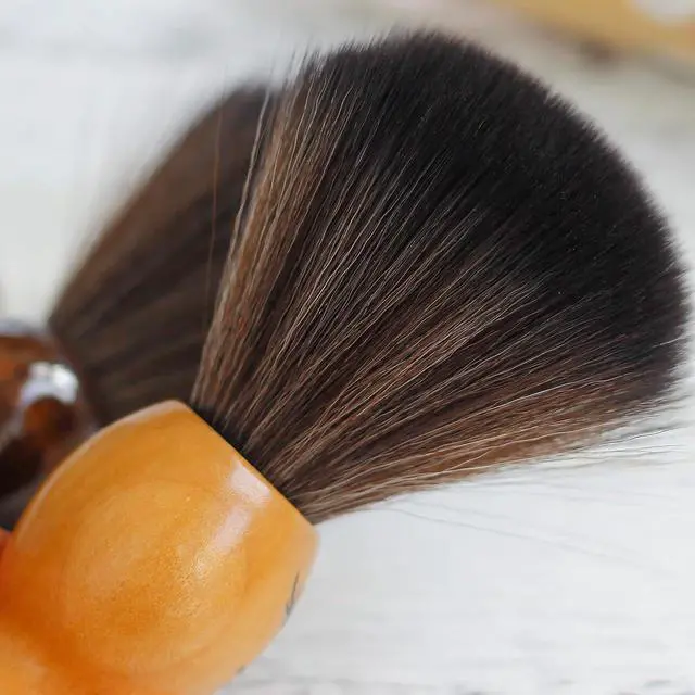 Alt view image 4 of 7 - Small Vinyl Record Cleaner Brush with Wood Handle | Anti-Static Brush, Vinyl Record Player Accessories, Vinyl Cleaning