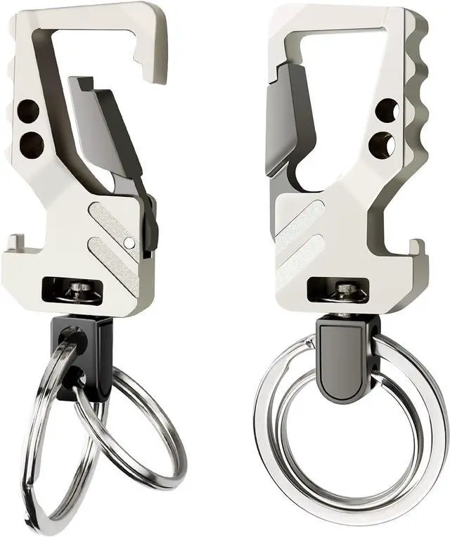 Main image of 2pcs Keychains, Key Chains for Carabiner Keychain Car Key chain Bottle Opener Keychain for Men and Women