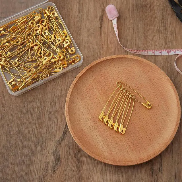 Alt view image 5 of 7 - 30PCS 2 inch Gold Safety Pins - Your Versatile Pinning Solution for Sewing, Crafts & More