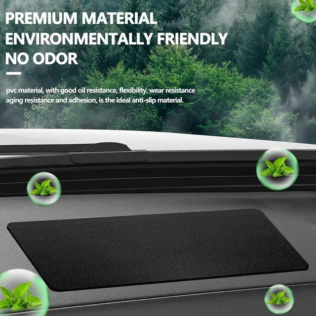 Alt view image 2 of 7 - Dashboard mat Rubber Non-Slip mat, 15.7"x7.8" Large Size car Non-Slip mat, car Dashboard Accessories for car Interior Organizer.