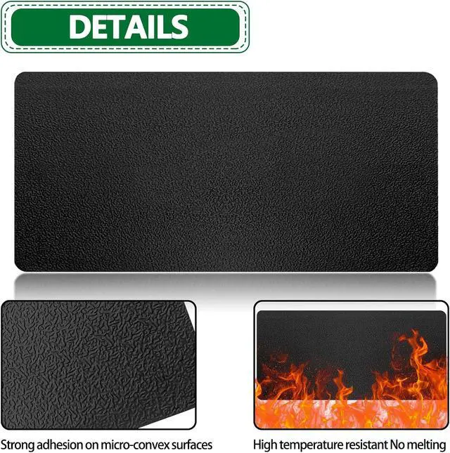 Alt view image 6 of 7 - Dashboard mat Rubber Non-Slip mat, 15.7"x7.8" Large Size car Non-Slip mat, car Dashboard Accessories for car Interior Organizer.