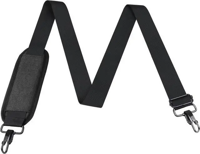 Main image of 56 inch Shoulder Strap, Universal Adjustable Thick Soft Shoulder Strap | Shoulder Strap, Replacement Comfortable Belt with Metal Swivel Hooks for Laptop Messenger Bag, Briefcase, Shoulder Bag