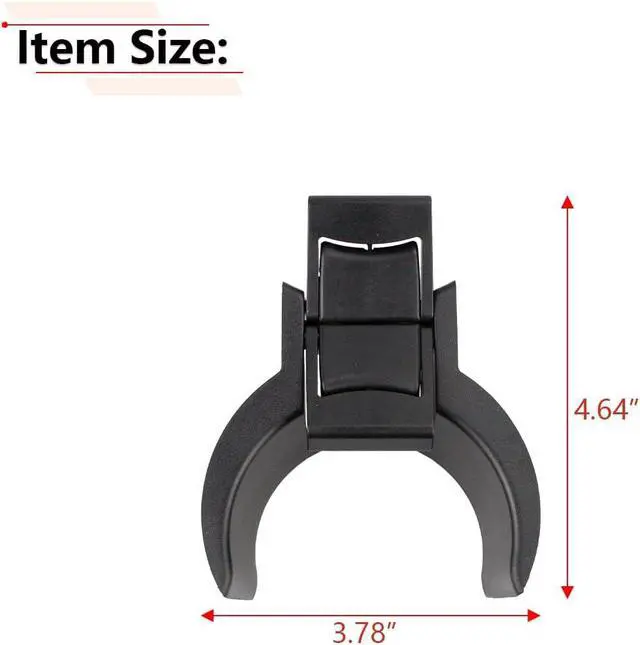 Alt view image 3 of 6 - RLB-HILON Cup Holder Insert Divider Compatible with Toyota Highlander | for 2014 2015 2016 2017 2018 2019 Year