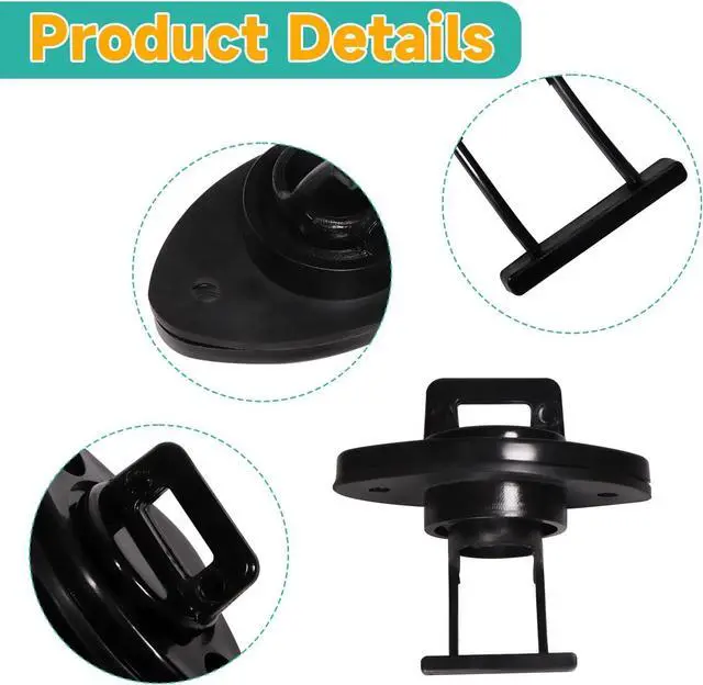 Alt view image 3 of 5 - Drain Plug with O-Ring and Base for Sea-Doo for Yamaha for Polaris Gas Tank Replace 292000187 292-000-187 F1S-U2280-00-00 F1S-U2280-02-00 1060125 (2 Packs)