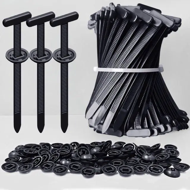 Main image of 2026 Upgraded Nylon Universal Cable Tie Buckle, Heavy Duty Self-Locking Rivet Zip Ties, Multifunctional Cable Tie Buckle for Car Daily Repair, Home, Office, Garden, Workshop(30Pcs)