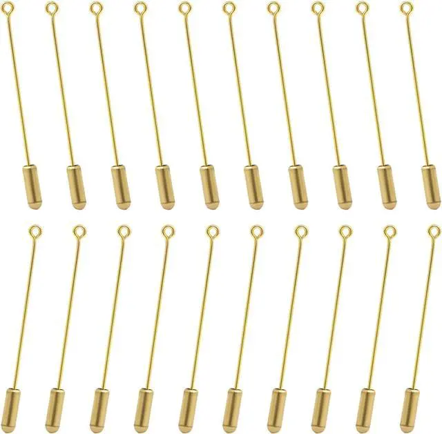 Main image of Honbay 20PCS Jewelry Making Safety Pins, Gold, Copper, Classic Style