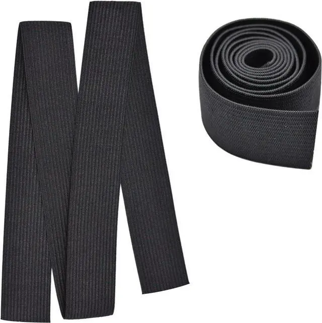 Main image of 6 Pcs Wig Band Black Elastic Bands for Wigs Lace Frontal/Lace Closure (Width 2.5 cm)