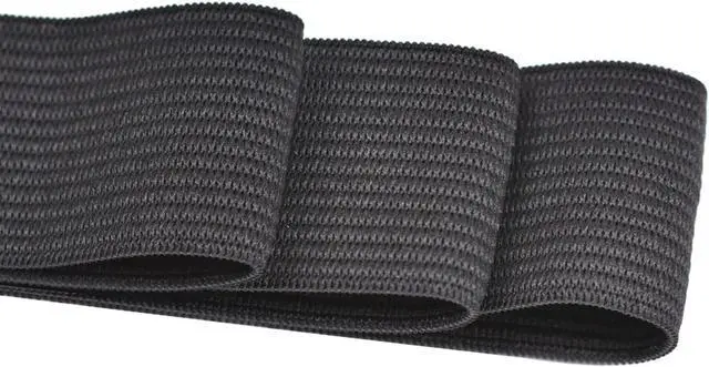 Alt view image 5 of 6 - 6 Pcs Wig Band Black Elastic Bands for Wigs Lace Frontal/Lace Closure (Width 2.5 cm)