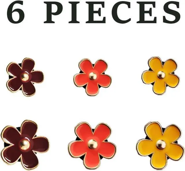 Alt view image 2 of 7 - Air Vent Clips - 6 Pcs Daisy Flower Car Decoration for Air Vent & Conditioning - Handmade Car Interior Accessories Decor - Cute Charm & Gifts for Women
