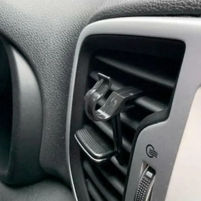 Alt view image 2 of 7 - 20 Pack Car Vent Hook Hanger Replacement Clips Mount Key Holder for Car Air Vent Pouch Storage Bag Organizer with Pocket Hanging Phone Holder Newspaper Bags Car Trash Bag Face Mask