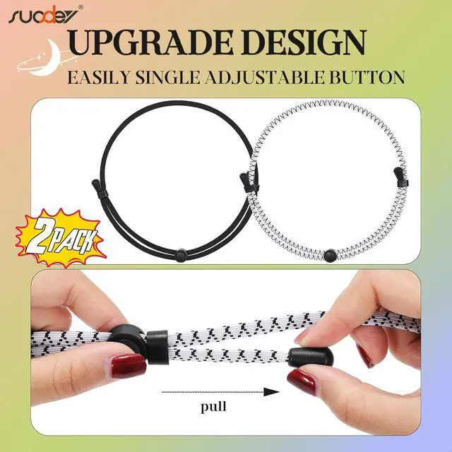 Alt view image 3 of 5 - SUOSDEY 2pcs Crop Top Tuck Band Women Adjustable Crop Top Band Elastic Stretch Waist Belt for Tucking Shirt Sweater