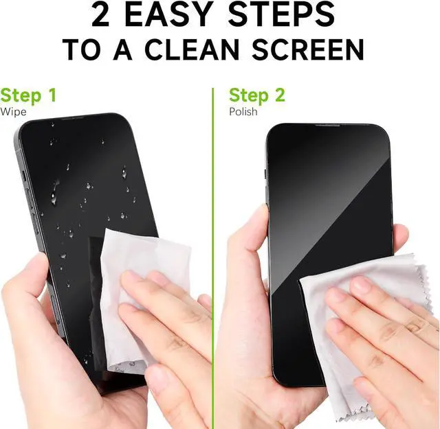 Alt view image 2 of 7 - EOTW Computer Screen Wipes Individually Wrapped Pre-moistened Electronic Monitor Cleaner Cleaning for iPhone iPad Tablet PC Keyboard Laptop, Pack of 120