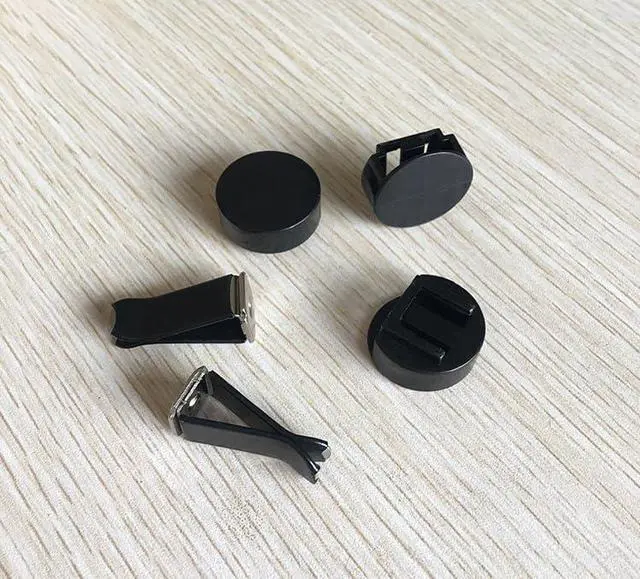 Alt view image 4 of 6 - Car Air Vent Clips with Slot HeadAir Freshener Clip Auto Fragrance Pads replacement clips DIY Decorations for Office Home Automotive(50pcsBlack)