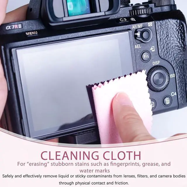 Alt view image 6 of 6 - Camera Cleaning kit - Professional Camera Lens Cleaning Kit,Complete DSLR & Mirrorless Camera Sensor Cleaning Set Kit with Lens Pen, Blower, Brush, and Solution for Photography Essentials