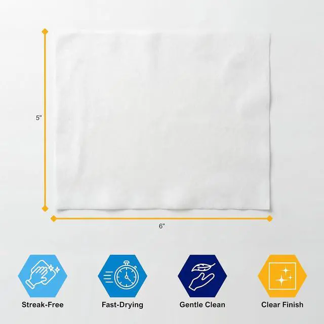 Alt view image 2 of 7 - MED PRIDE Anti-Fog Lens and Screen Cleaning Wipes for Eyeglasses, Touch Screens, Premoistened, Anti-Static, Quick-Dry (200 200 Count (Pack of 1))