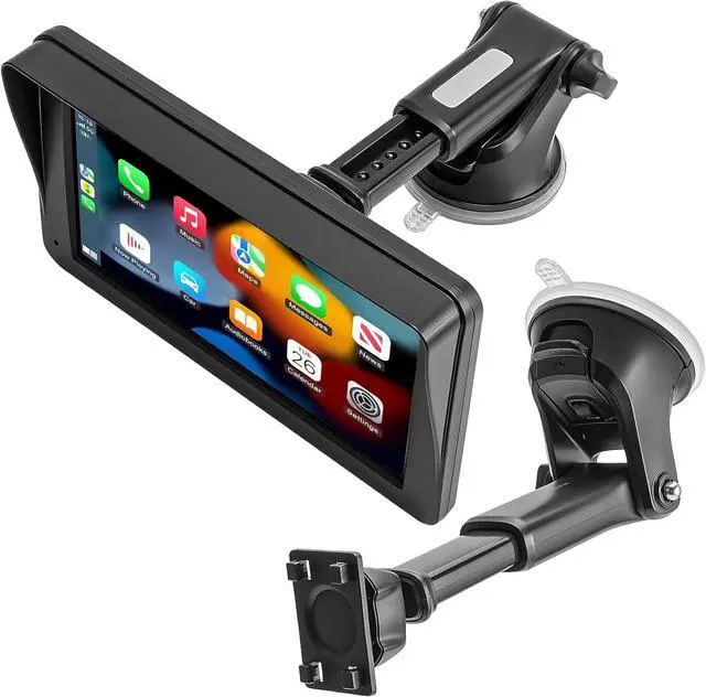 Main image of 1Zero Replacement CarPlay Suction Mount with Extension Arm for 7-11 Inch | Replacement Suction Mount with Quick Extension Arm fits 7-11 Inch Carplay Screens; Adjustable for Dashboard or Windshield