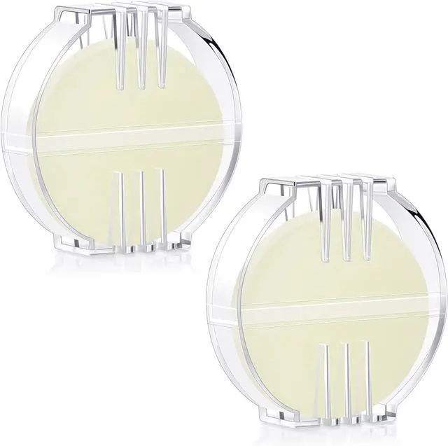 Main image of Maitys 2 Pcs Thread Wax Beeswax for Hand Sewing,Colorless, Clear Case | Conditioner for Embroidery Quilting, Strengthens Sewing Line Reduces Fraying, Clear Case Storage, Natural Beeswax Formula