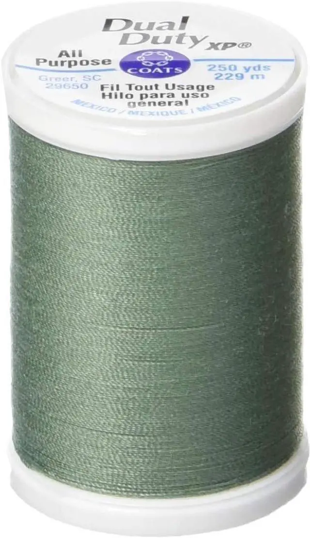Main image of Coats Thread & Zippers Dual Duty XP General Purpose Thread, 250-Yard, Sage