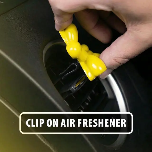 Alt view image 3 of 7 - Little Pup 96602 Vanilla Scent, Car Air Freshener, Clips to A/C Air Vent, Alcohol-Free Fragrance Oil, Non-Hazardous and Non-Toxic Plastic, Set of 1