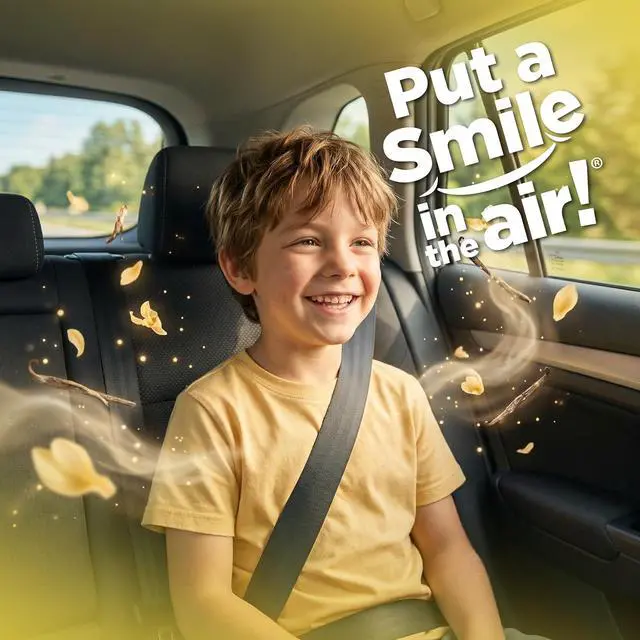 Alt view image 5 of 7 - Little Pup 96602 Vanilla Scent, Car Air Freshener, Clips to A/C Air Vent, Alcohol-Free Fragrance Oil, Non-Hazardous and Non-Toxic Plastic, Set of 1