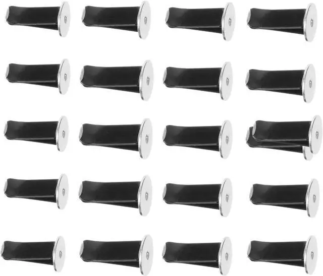 Main image of 20 Pcs Black Metal Round Head Car Air Vent Clips Auto Freshener Clips Cars Air Conditioner Car Outlet Perfume Clips Air Fresheners Interior Accessories