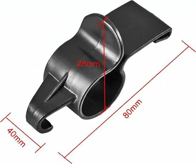 Alt view image 3 of 7 - 20 Pcs Black Metal Round Head Car Air Vent Clips Auto Freshener Clips Cars Air Conditioner Car Outlet Perfume Clips Air Fresheners Interior Accessories