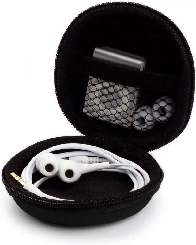 Alt view image 2 of 5 - Earphone Case MAS CARNEY Headphone Earbud Hard Protective Carrying Case Bag
