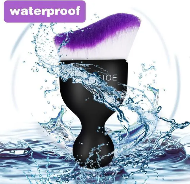 Alt view image 3 of 6 - Car Detailing Brush for Interior Dusting and Air Vents,Purple | Soft synthetic bristles clean dashboards, vents, and consoles. Lightweight PP handle is suitable for dry or wet use.